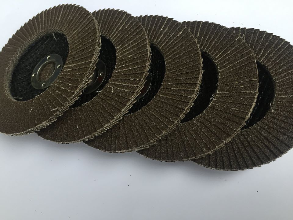 Bộ 5 giáp xếp nhám xếp chà nhám gỗ, sắt 100mm