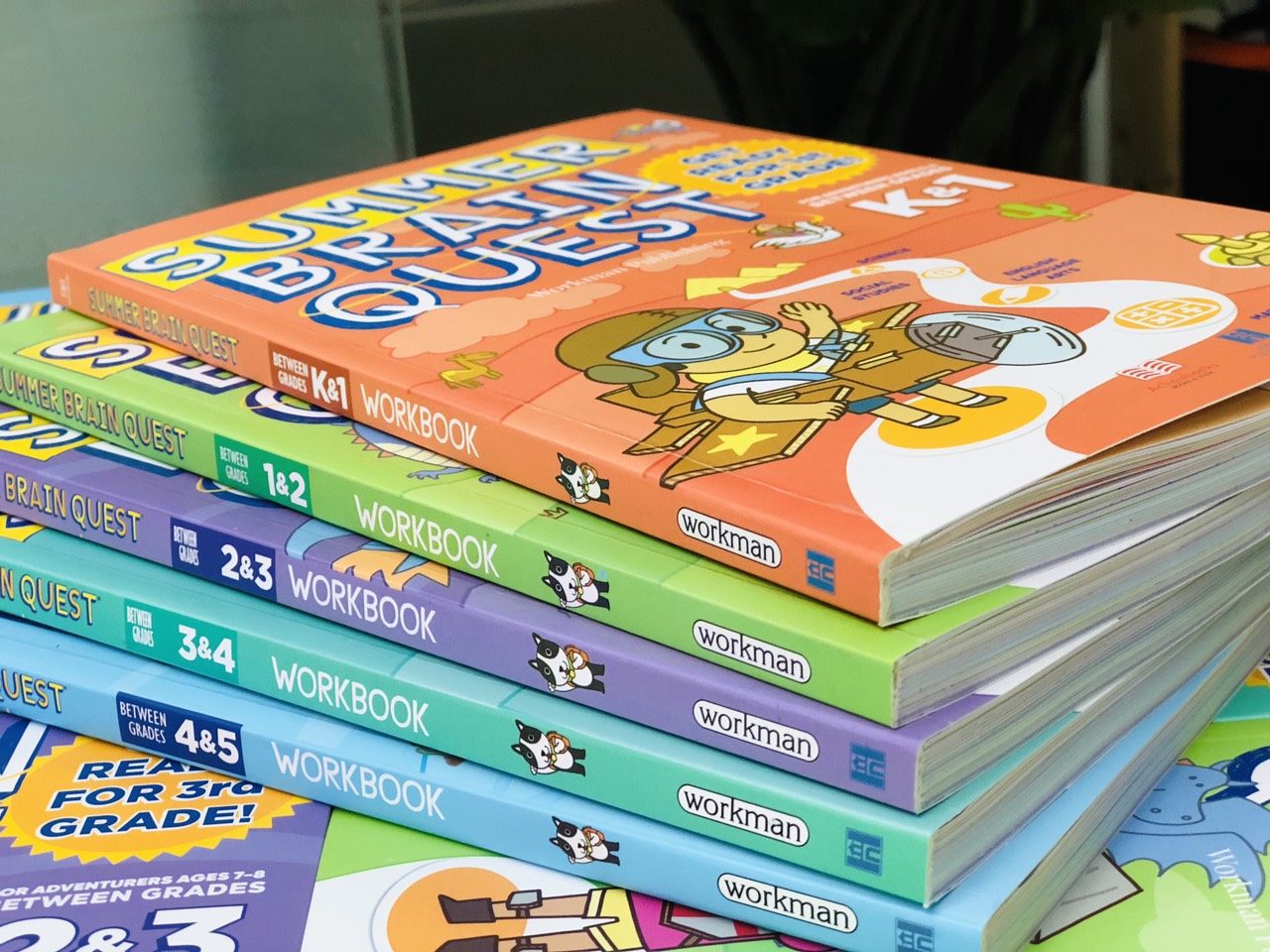 Sách Summer Brain Quest( Bộ 5 Cuốn, 5 -12 Tuổi ) - Nhà Sách Á Châu Books