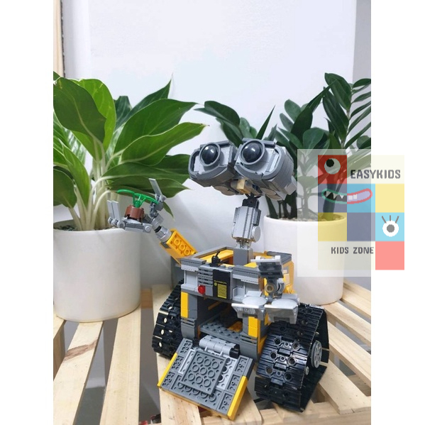 Bộ đồ chơi xếp hình Robot, Lego người máy Wall E