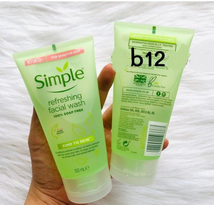 (Giá sỉ) Sữa rữa mặt Simple 150ml