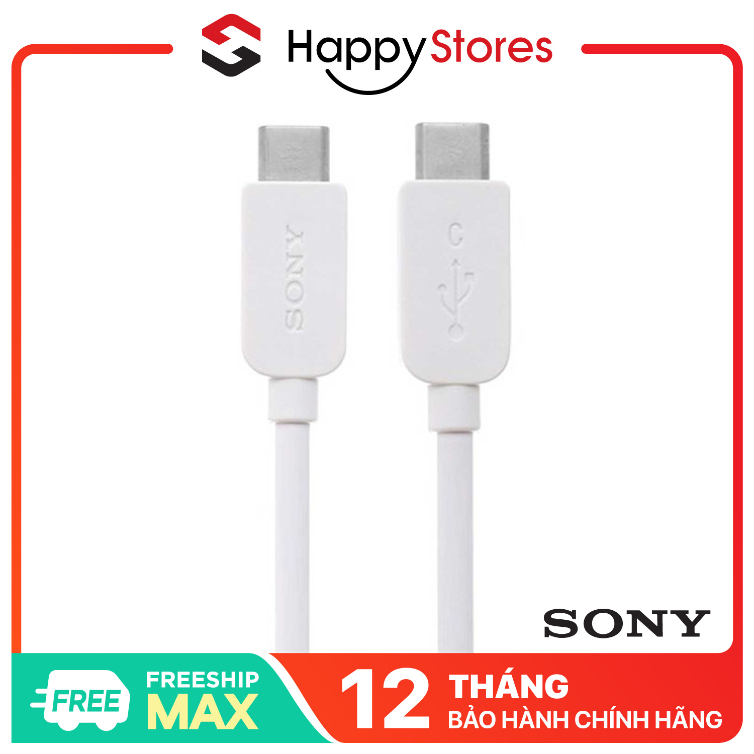 Cáp sạc cổng usb 1.0m sony cp-cc100/wc ww