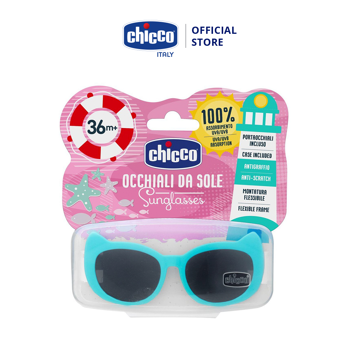 Kính mát chống tia UV Chicco 36M+