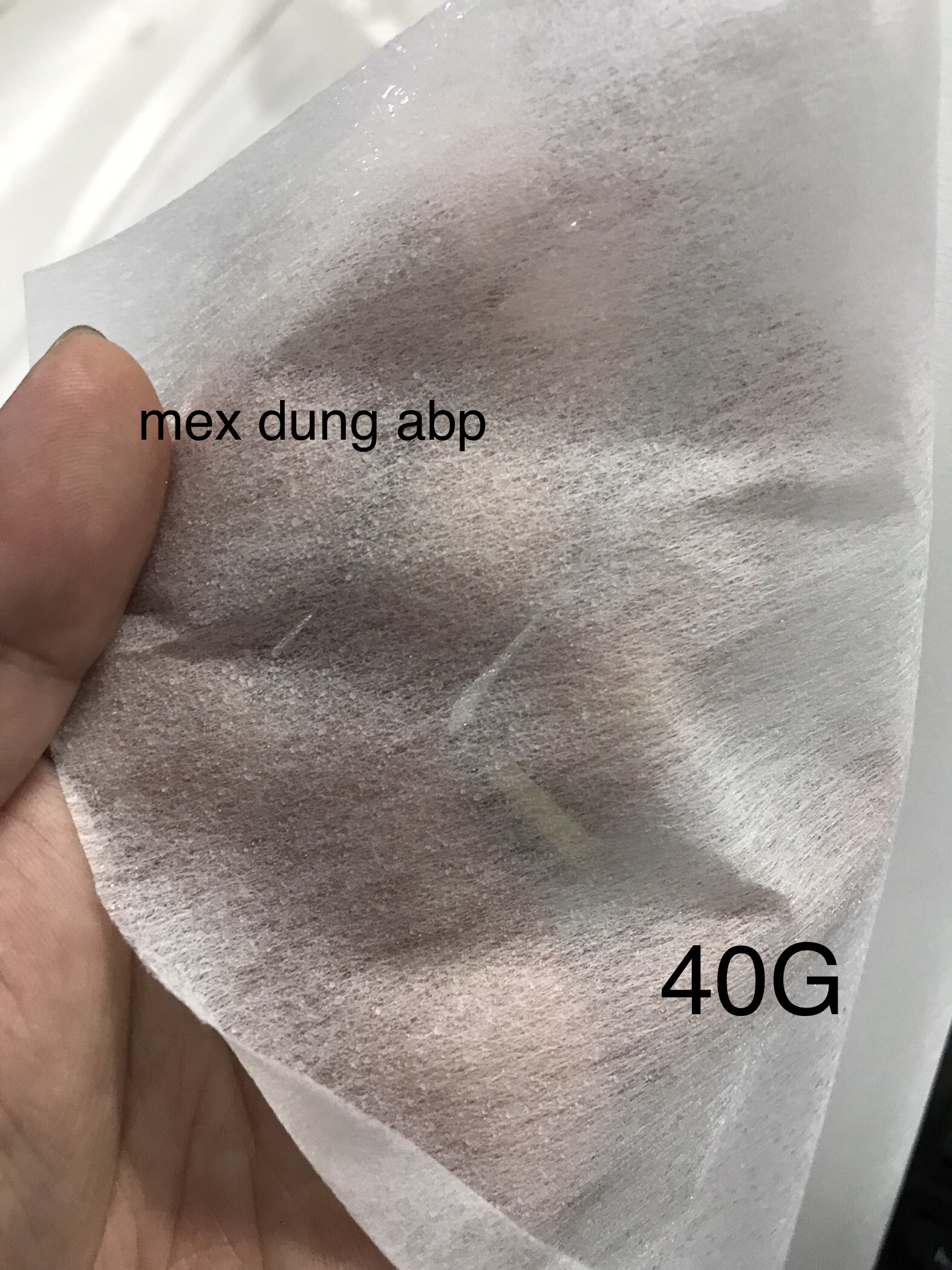Combo 5 yard Keo giấy hột, mex giấy hột dày mỏng