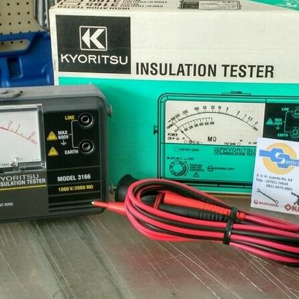 [HCM]Đồng hồ đo điện trở cách điện (Mêgôm mét) KYORITSU 3166 (1000V/2000MΩ)