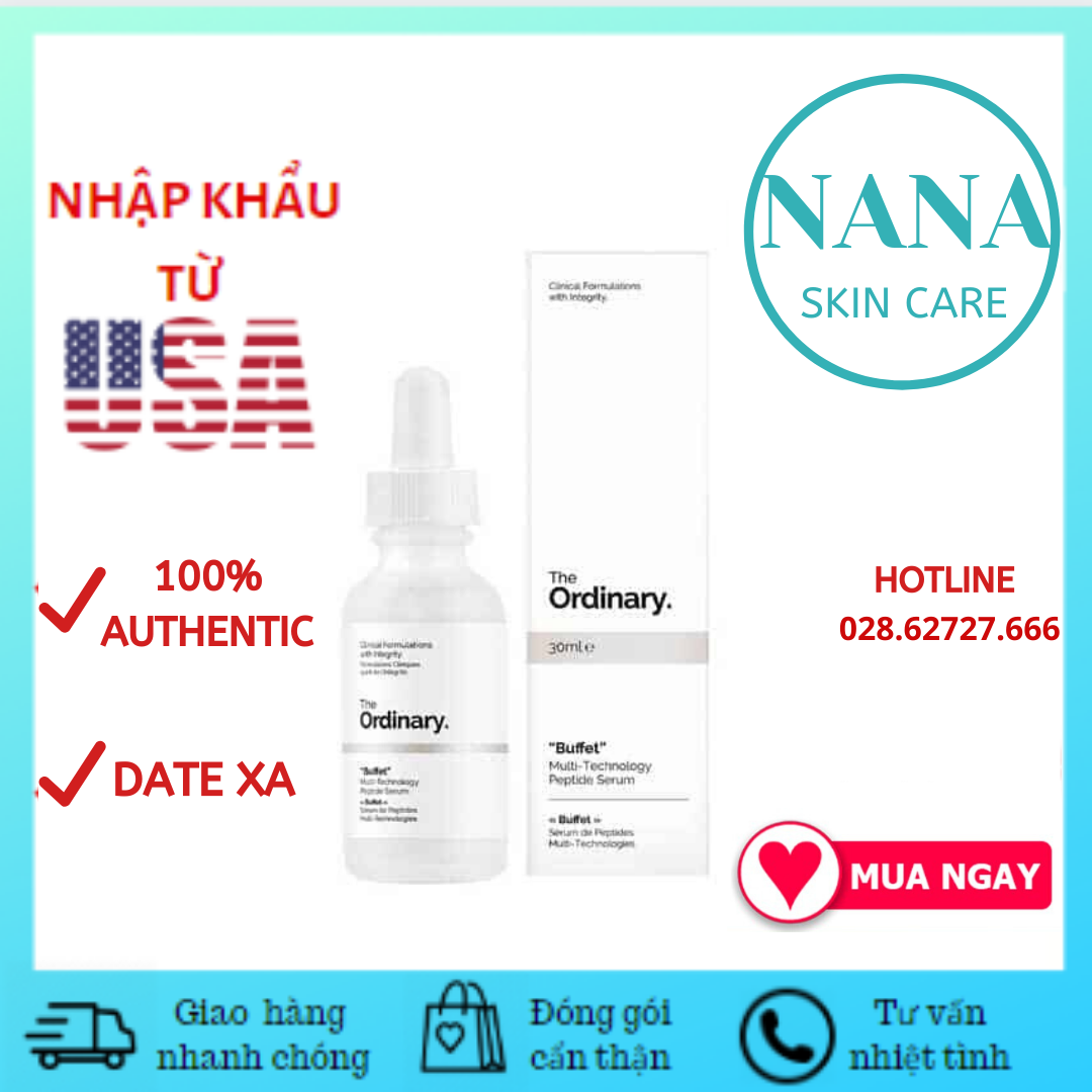 [HCM]The Ordinary Buffet - Chống Lão Hóa (30ml)