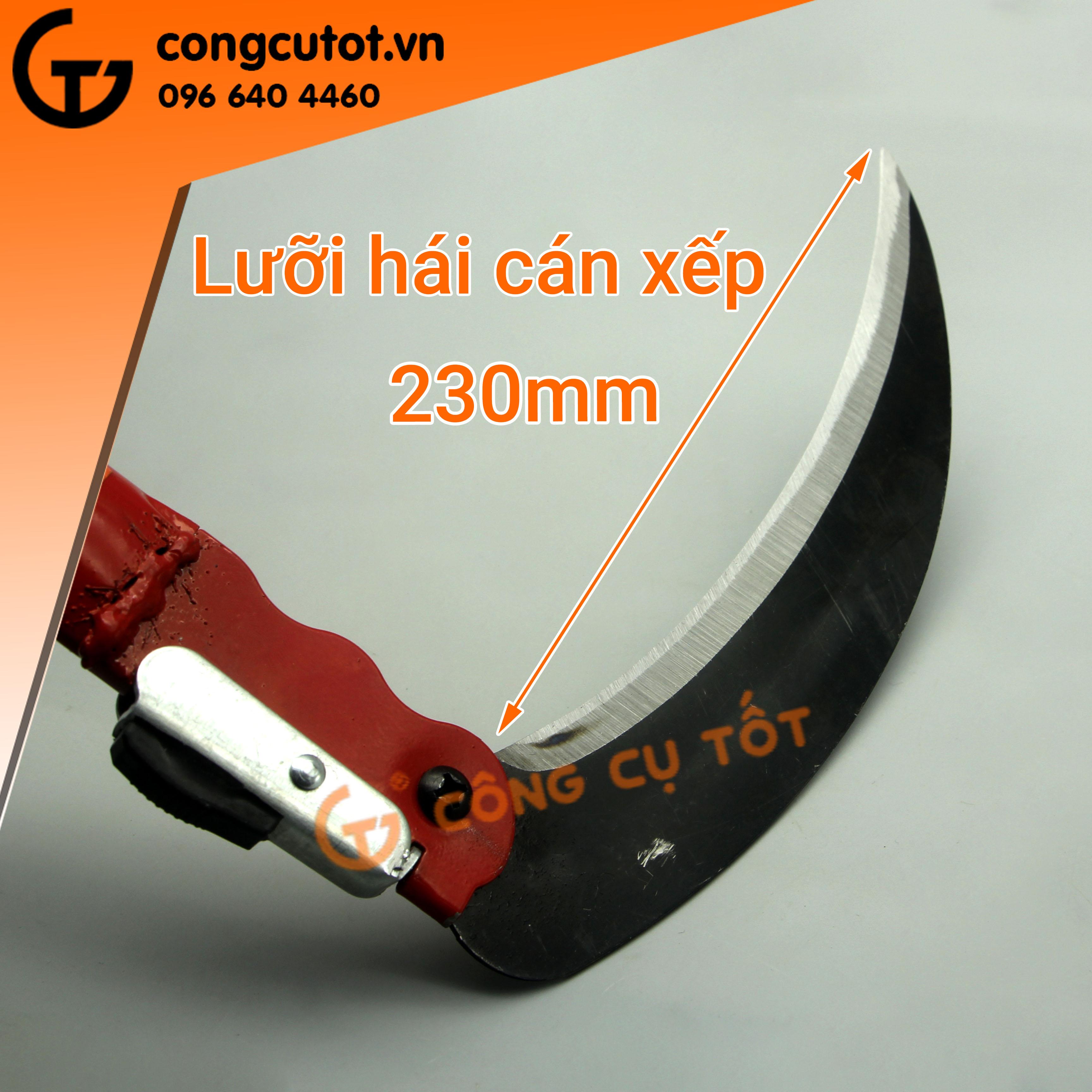 Lưỡi hái cán xếp đa năng