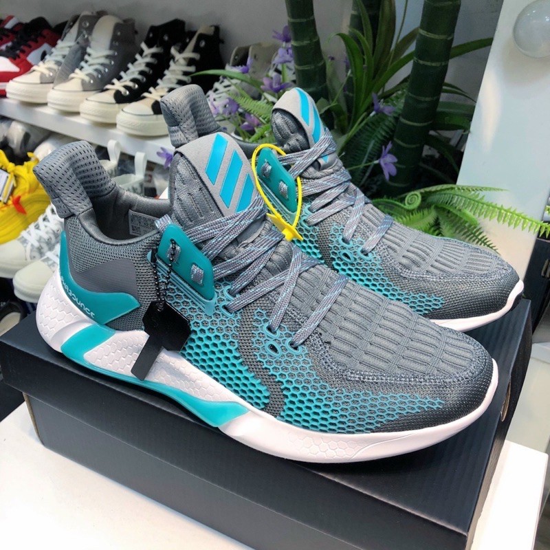 Giày thể thao sneaker alpha bounce 2020 xanh xám