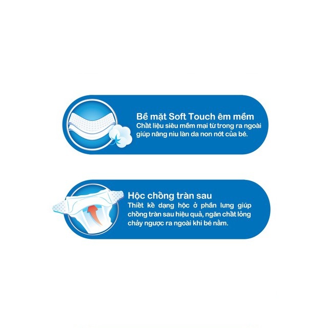 Tã dán sơ sinh Huggies 70 miếng NB70 (Cho bé dưới 5kg)