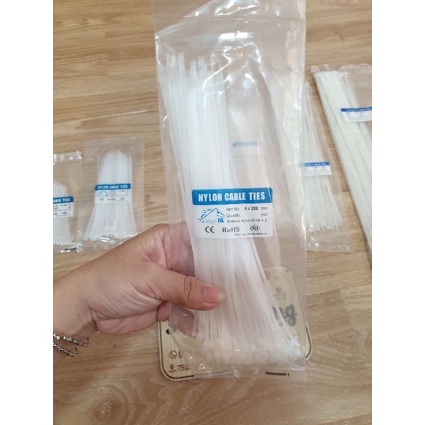 Bịch dây rút nhựa 10cm , 15cm, 20cm, 25cm