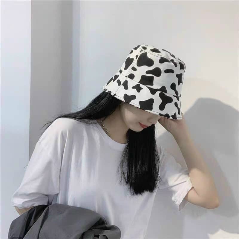 Mũ BÒ SỮA VÀNH TRÒN hottend của năm