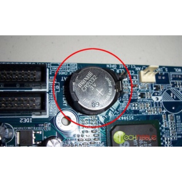 Vĩ 5 viên pin Cmos CR2032