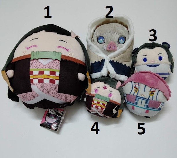 Đồ bông Kimetsu no Yaiba Nezuko Inosuke