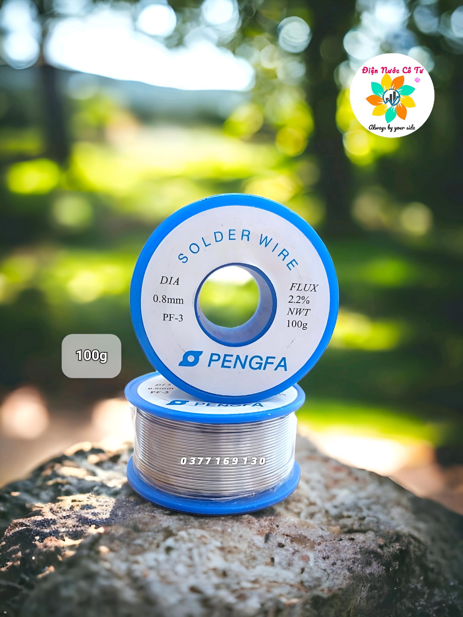Chì hàn thiết hàn 0.8mm 100g pengfa