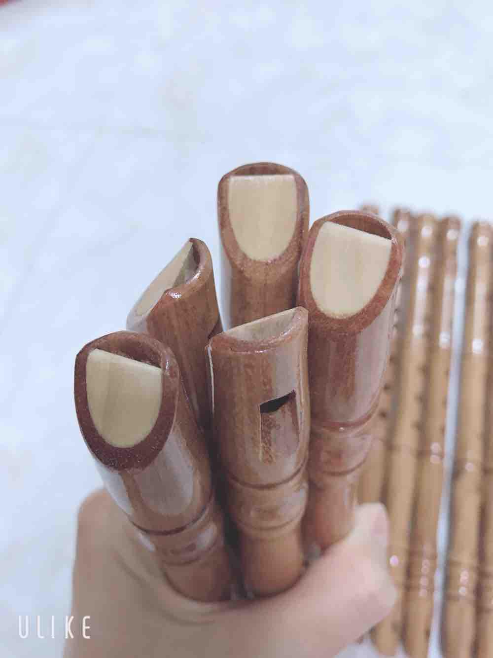 Sáo dọc gỗ quý Căm Xe (tone đô) cao cấp dễ thổi nhất