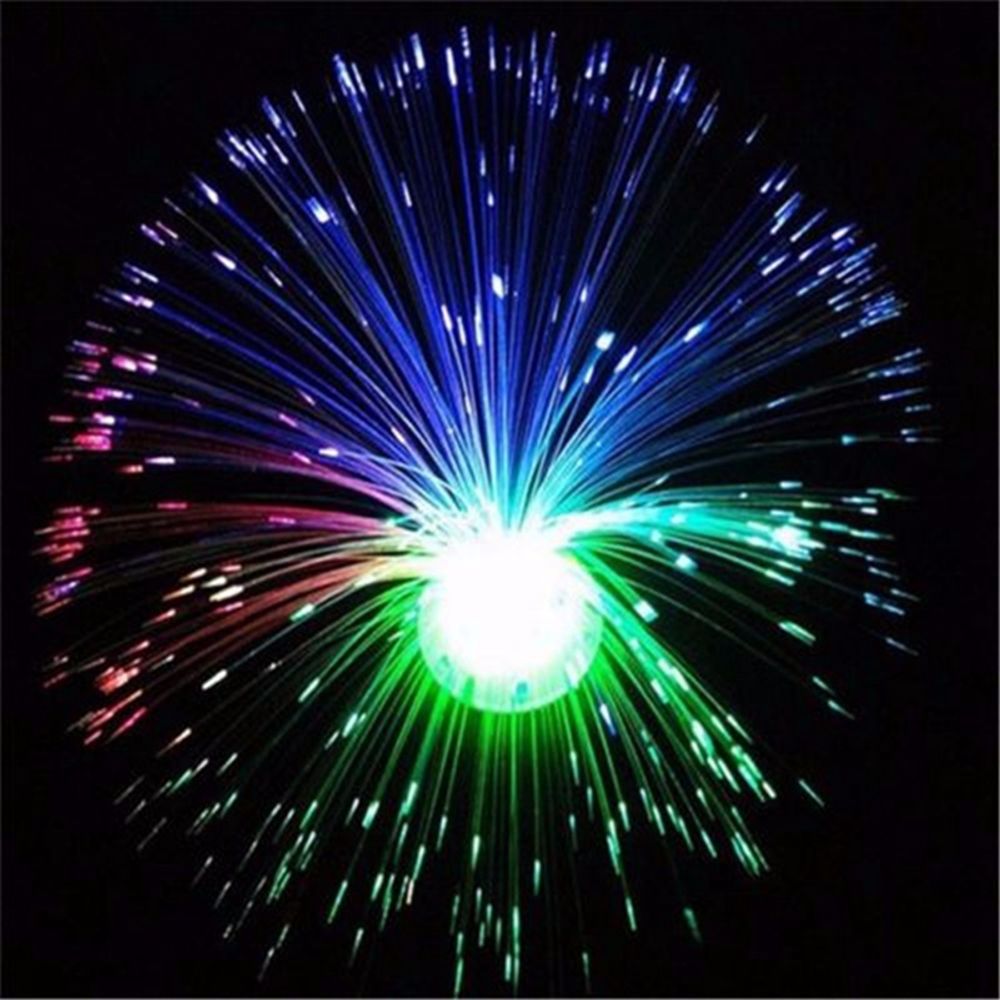 LED nhiều màu sợi quang ánh sáng Star Holiday Wedding trang trí ánh sáng