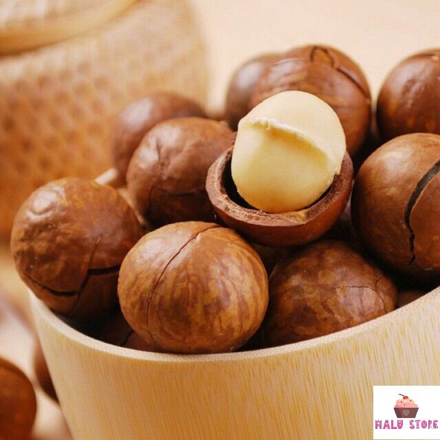 [HCM]Hạt mắc ca nguyên vỏ Mourads Úc  - gói 500gram