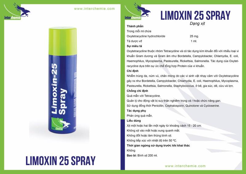 Limoxin - 25 Spray