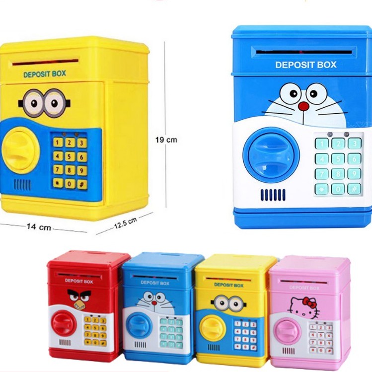 Két sắt đựng tiên mini  thông minh