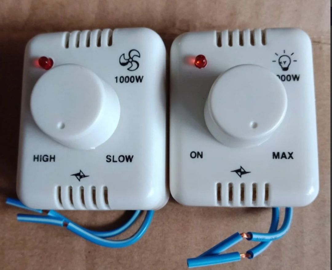 Dimer nổi đèn,quạt  IP - 1000W (Công tắc điều chỉnh )