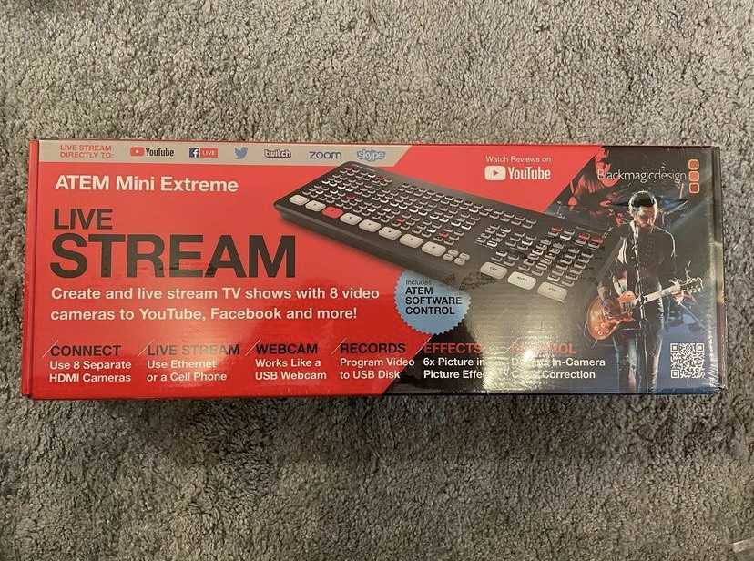 [HCM]Bộ trộn Live Stream Black Magic - ATEM Mini Extreme - Bảo hành 12 tháng
