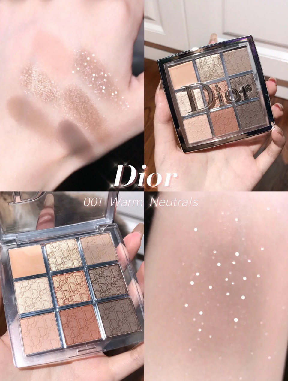 [ Sẵn ] Phấn mắt Dior Backstage 9 ô màu