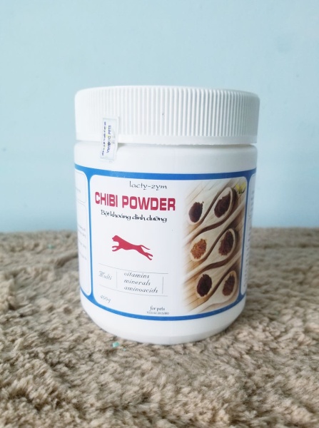 [HCM]Bột khoáng dinh dưỡng cho chó CHIBI POWDER 400g
