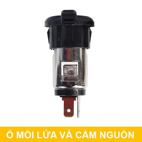 [HCM]Ổ mồi lửa và cắm nguồn điện ôtô xe máy 12V 24V
