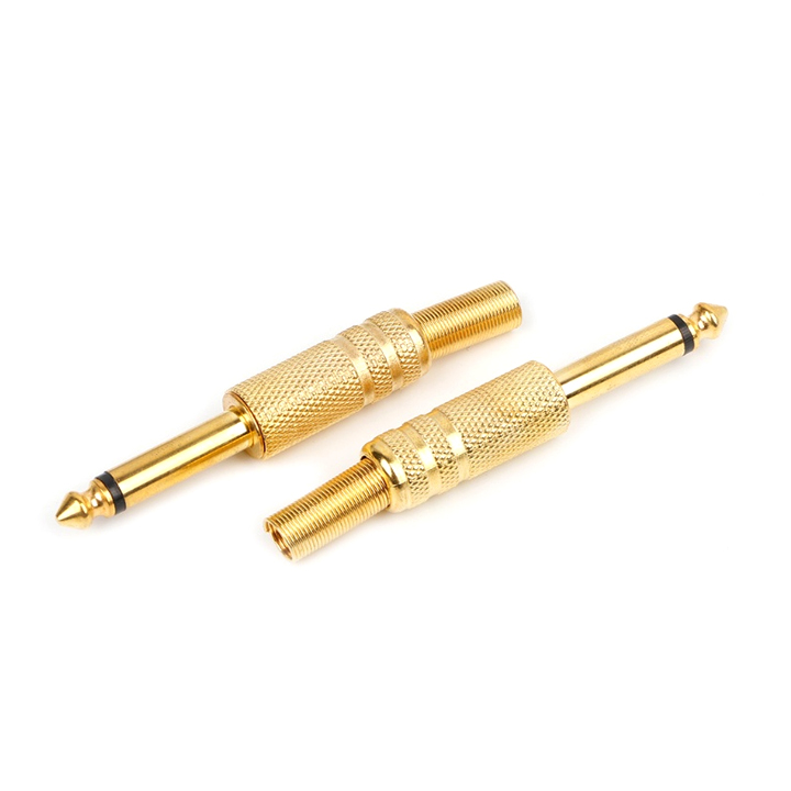Jack Đực Nối Micro 6Ly Mạ Vàng