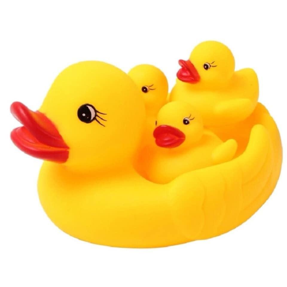 Bộ 4 Vịt Chip Thả Bể Bơi Cho Bé By H3c Store