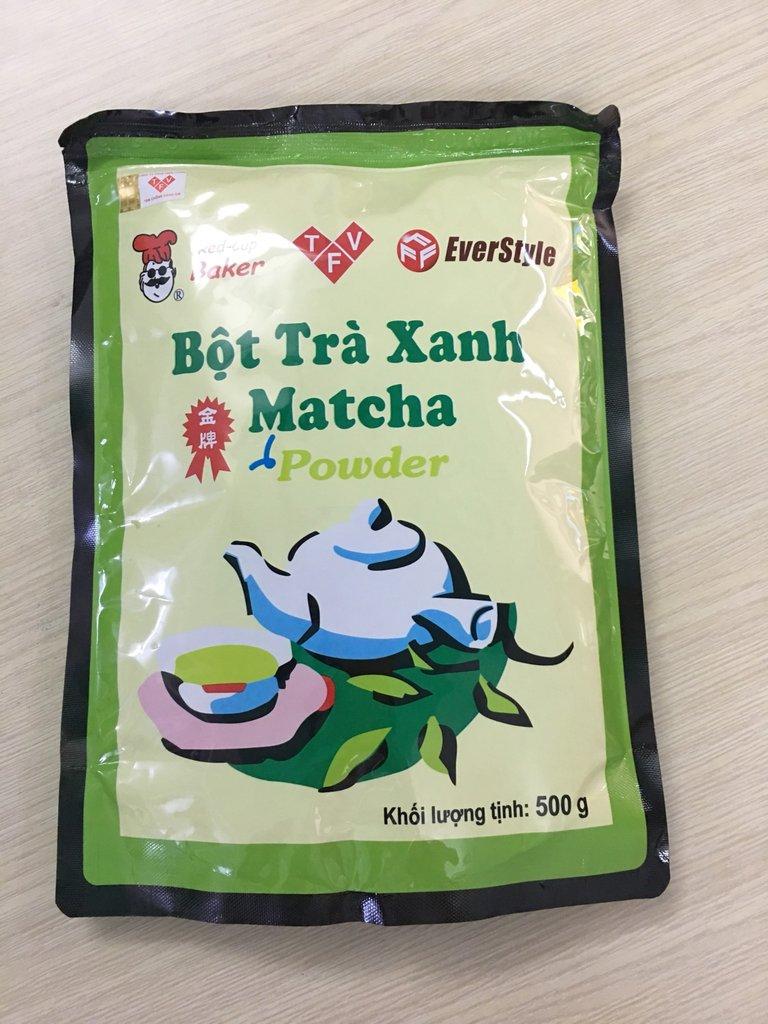 Bột Trà Xanh MatCha Everstyle (Mũ Đỏ)- 500 gam