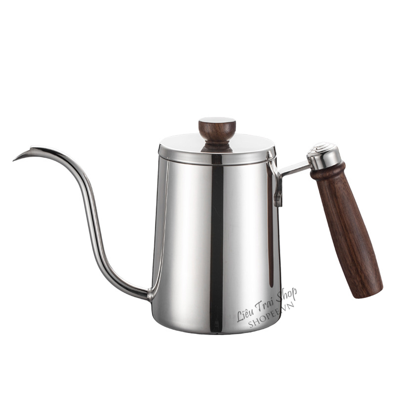 Bình drip ấm drip pha cà phê cafe pourover ấm cổ ngỗng v60 drip kettle