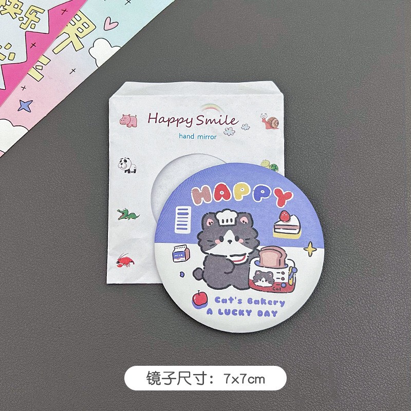 Gương soi mini bỏ túi tiện lợi