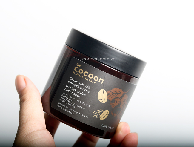 [HCM]Cà phê Đắk lắk làm sạch da chết 200ml (Dak lak coffee body polish)