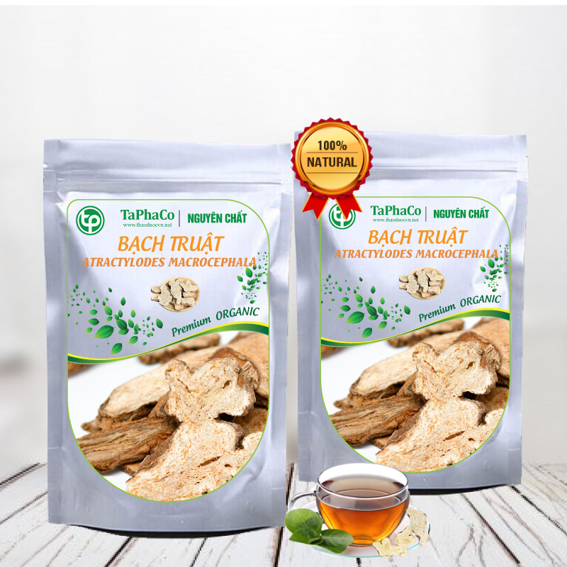 Bạch truật sấy khô 500g - Thảo Dược Tấn Phát