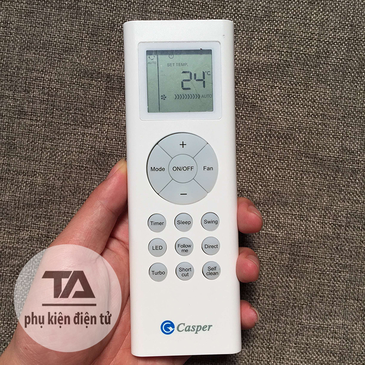 [ FREE SHIP ] Remote máy lạnh Casper ✔ Điều khiển điều hòa Casper