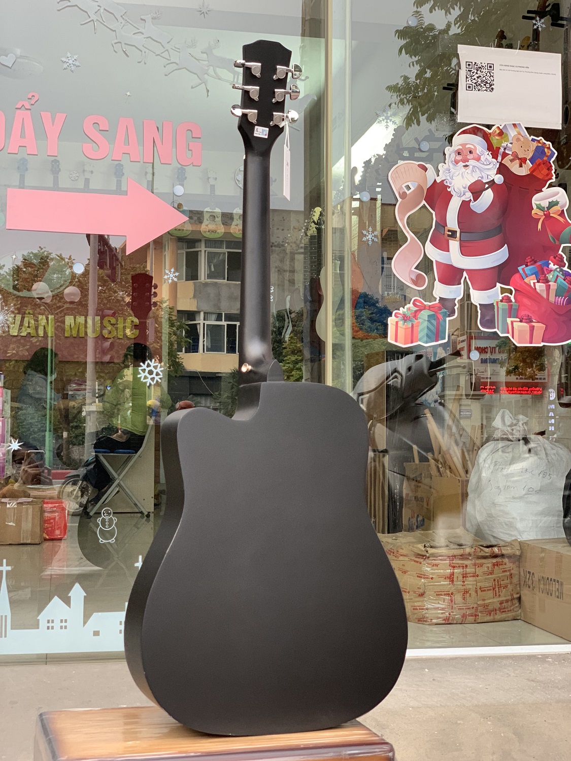 [Tặng kèm phụ kiện] Đàn guitar acoustic HT Music HT-89