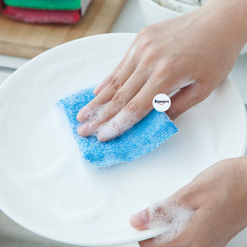 Miếng cước rửa chén, rửa bát kim tuyến đa năng