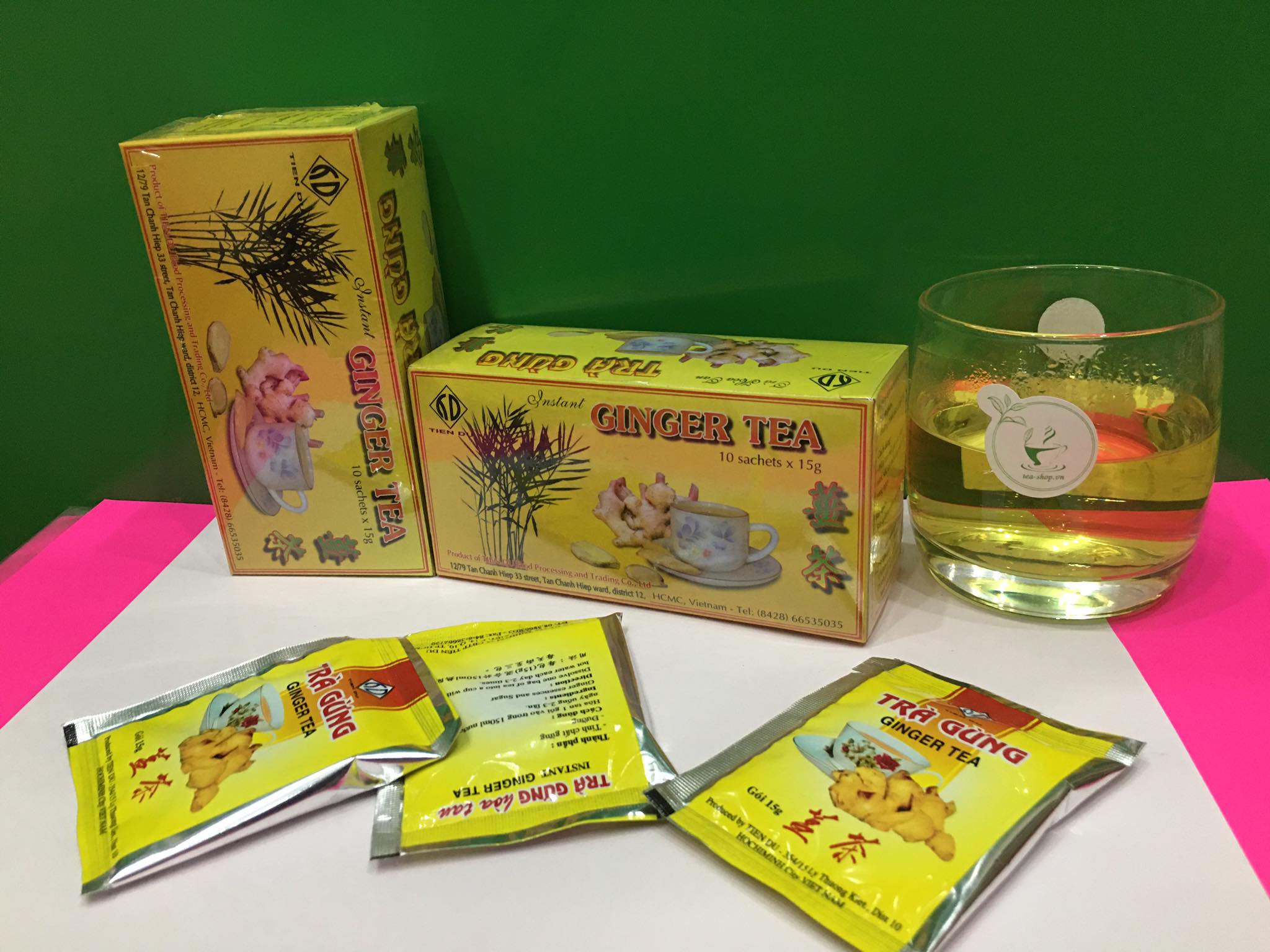 TRÀ GỪNG HÒA TAN