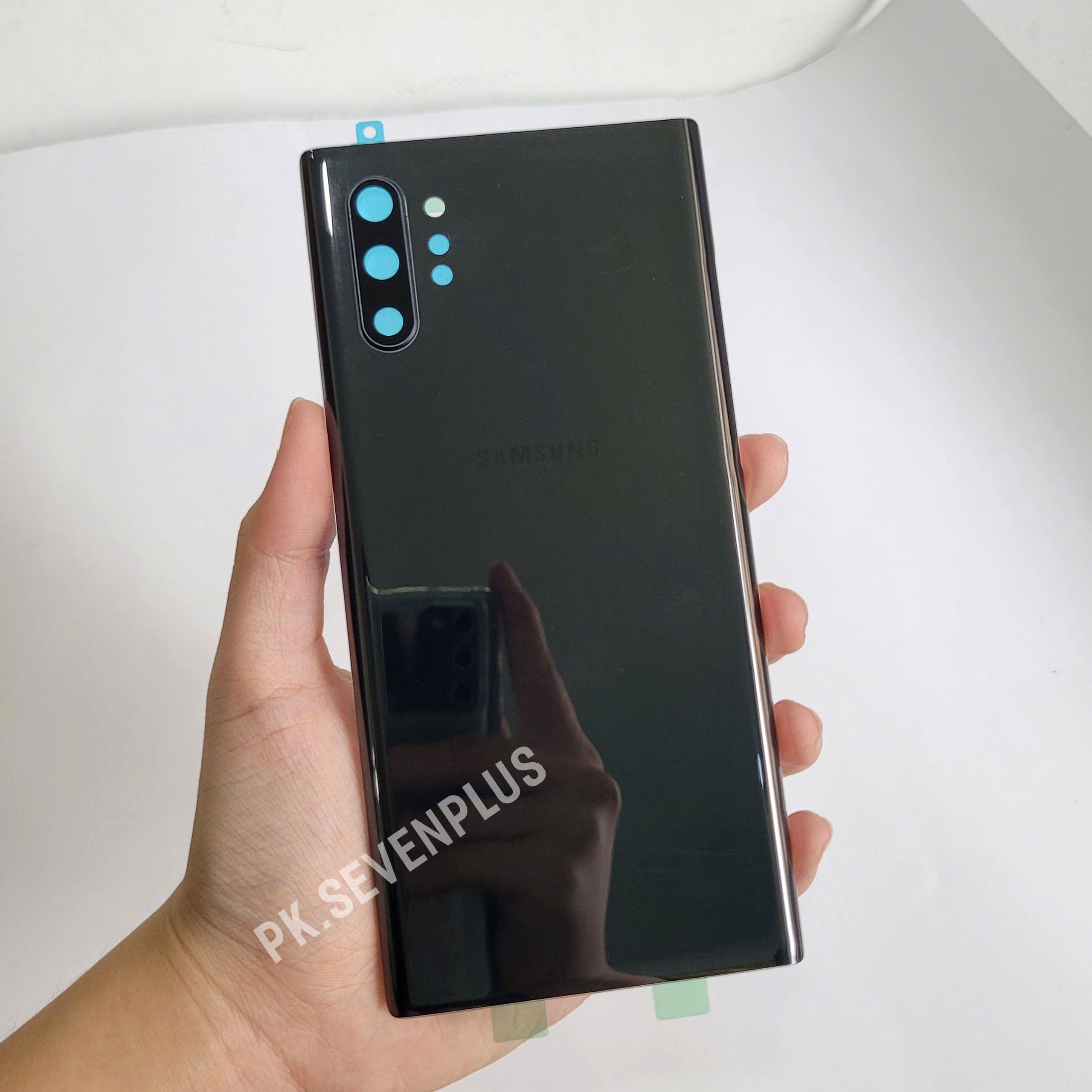 Nắp Lưng Samsung Note 10+ Note 10 Plus (Bản Lớn) Có Kính Camera Và Keo Dán