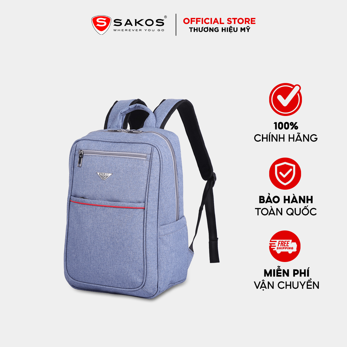 Stargo Darian 14 Inch Laptop Backpack - Compact, Lightweight, Convenient, Affordable Price