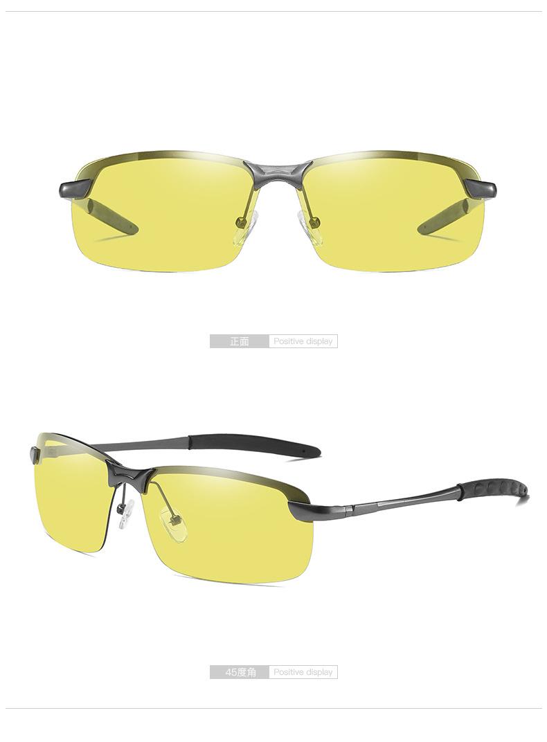 🕶️ Kính Mát Đổi Màu Nam Nữ AVIATOR 8003 – Gọng Nhôm Magiê Siêu Nhẹ, Tròng Polarized Chống Lóa & UV400