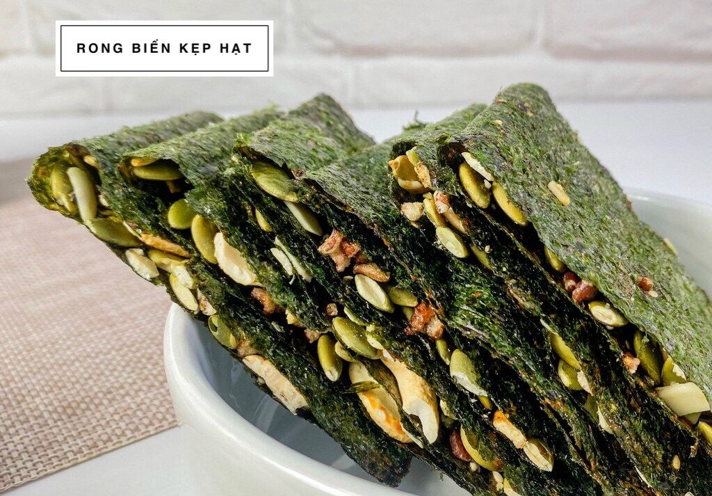 Rong biển kẹp hạt dinh dưỡng 300gr