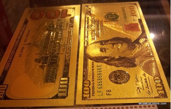 COMBO 10 TỜ LA MỸ MẠ VÀNG ( 2 ĐÔ - 100 ĐÔ )
