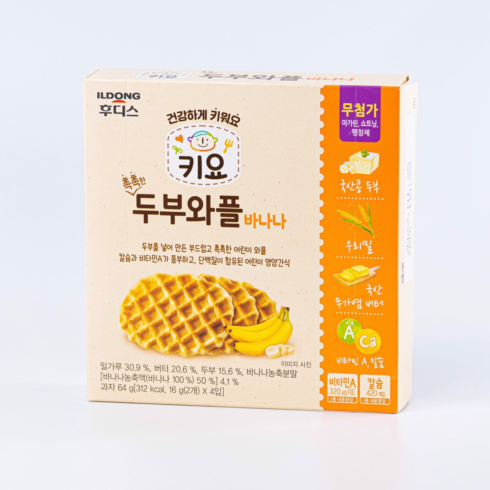 Bánh quế - Waffles Đậu hũ non Ildong