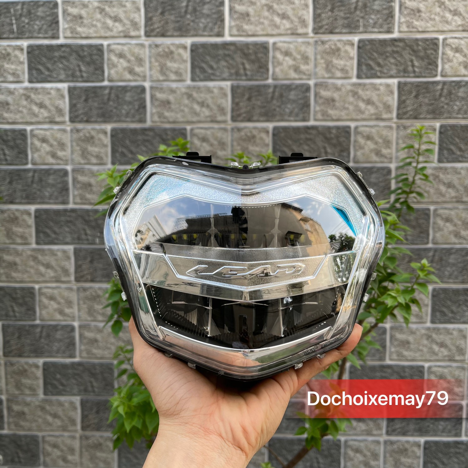 Pha đèn led 2 tầng gắn lead 2017 - 2020