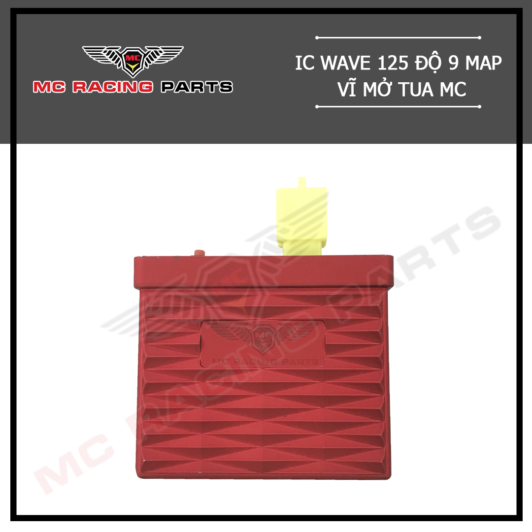 [HCM]IC FUTURE NEO & WAVE 125 ĐỘ 9 MAP (VỈ) MỞ TUA MC RACING