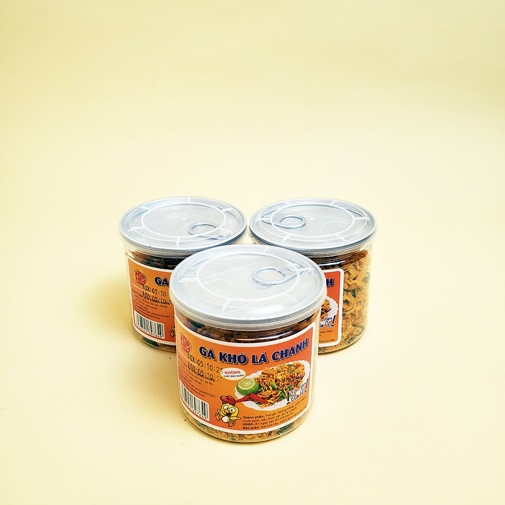 Khô Gà Lá Chanh siêu sạch thơm ngon