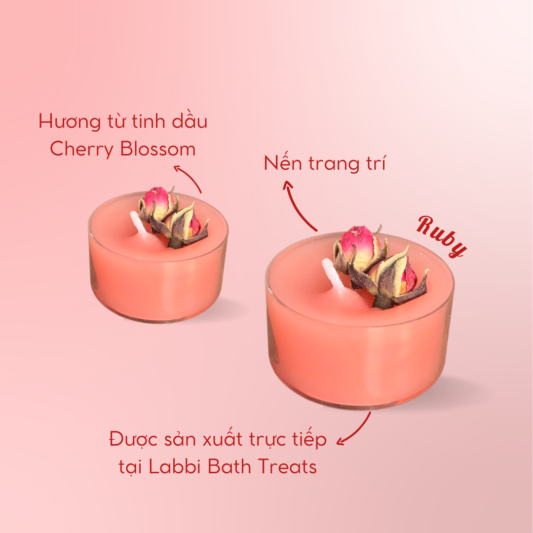 RUBY CANDLE [Labbi] Nến trang trí / Candle