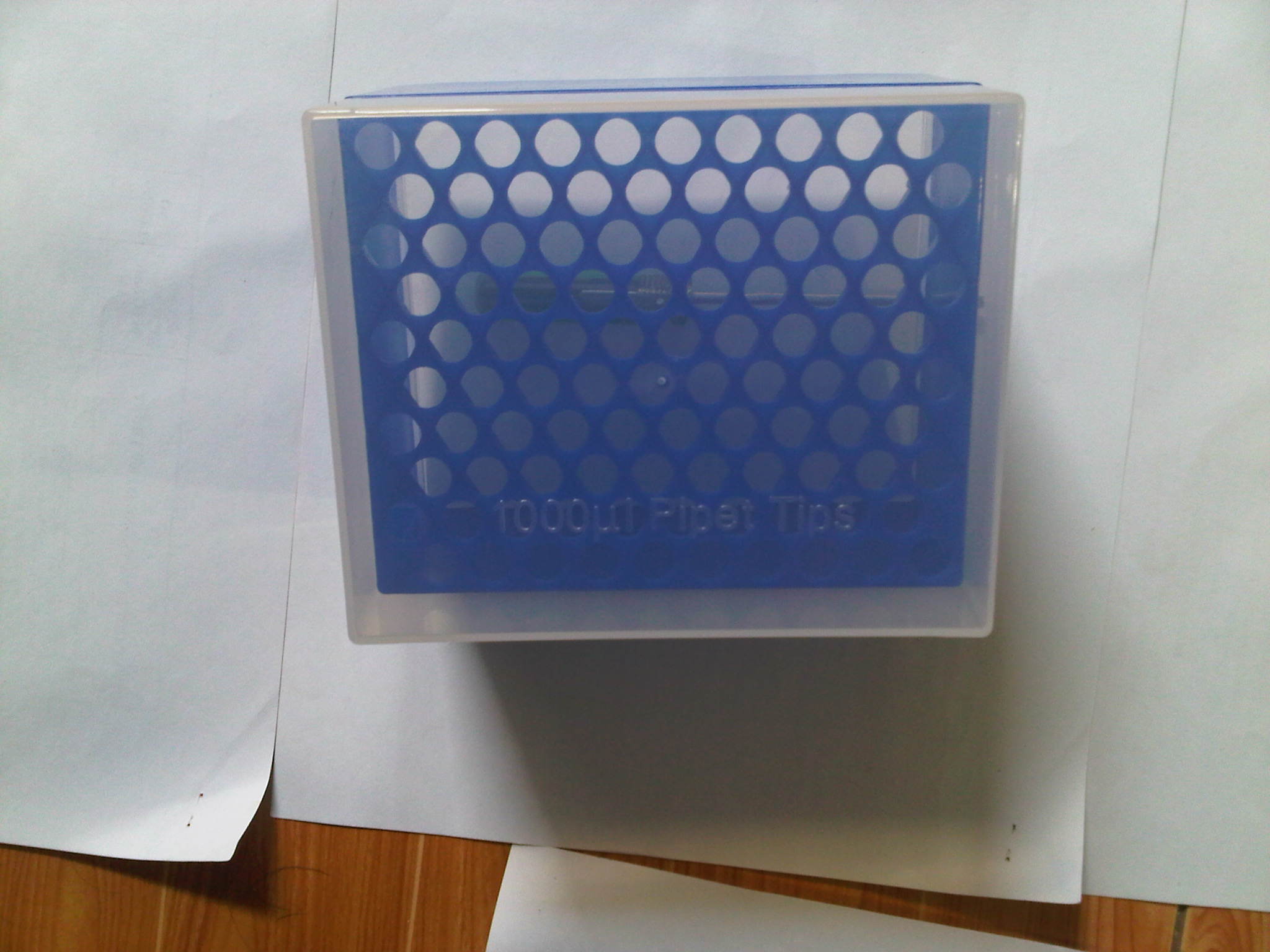 Hộp đầu tip,đầu côn 100 lỗ, 1000ul