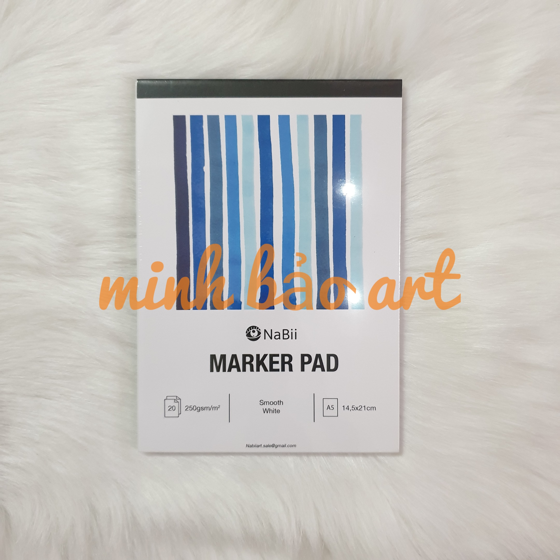 [HCM]SỔ VẼ NABII MARKER PAD 250 GSM 20 TỜ